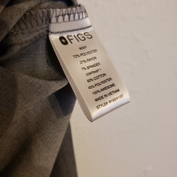 Figs Bellery Graphite Scrub Jacket Limited Edition XXL - Picture 6 of 9